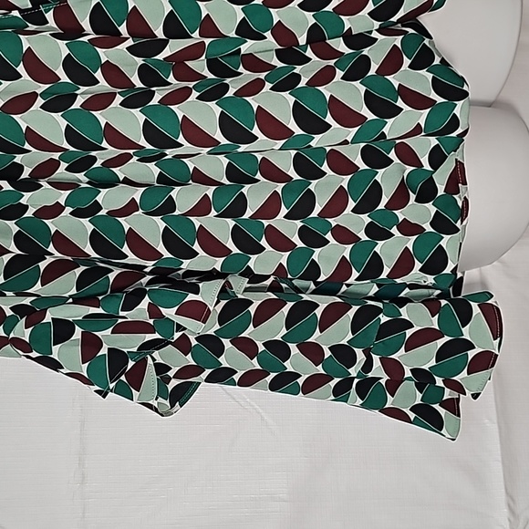 Green Blouse M/L like new girl scout cookie - Picture 3 of 11